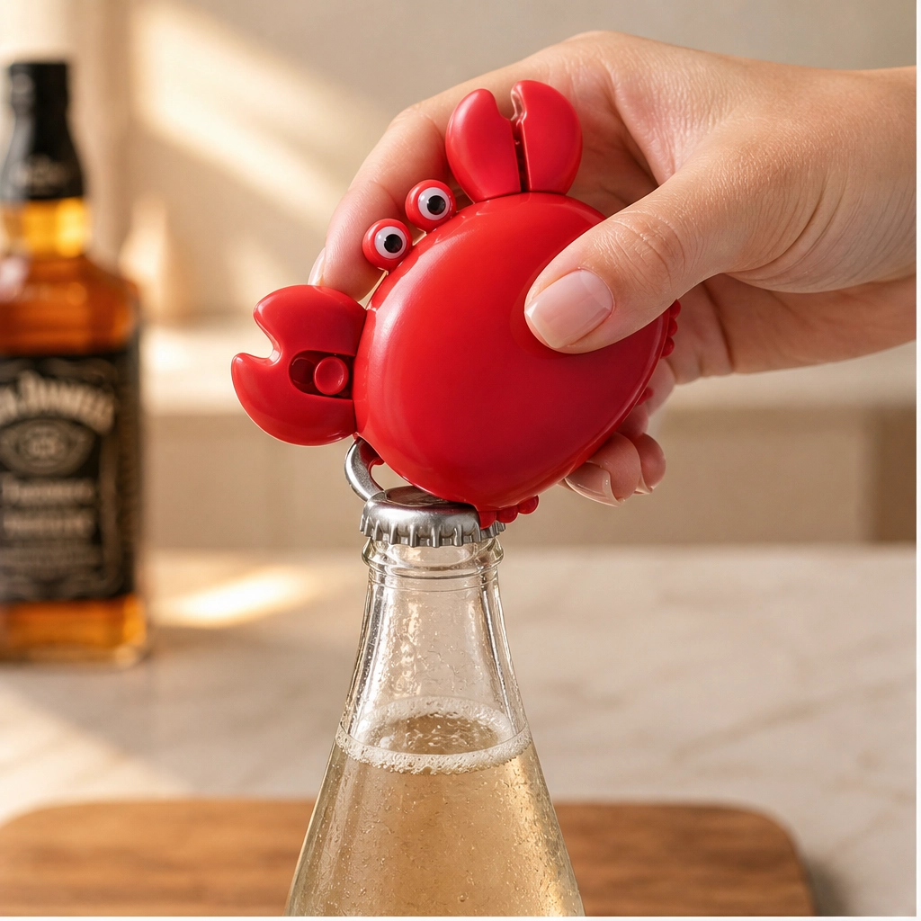 Pinchet – 3-in-1 Magnetic Crab Bottle Opener, Box Cutter &amp; Mini Scissors + 50% OFF