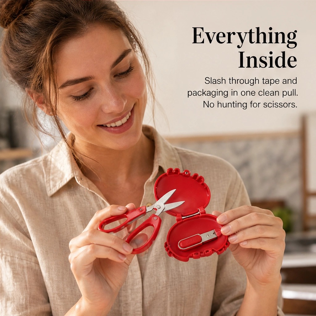 Pinchet – 3-in-1 Magnetic Crab Bottle Opener, Box Cutter &amp; Mini Scissors + 50% OFF