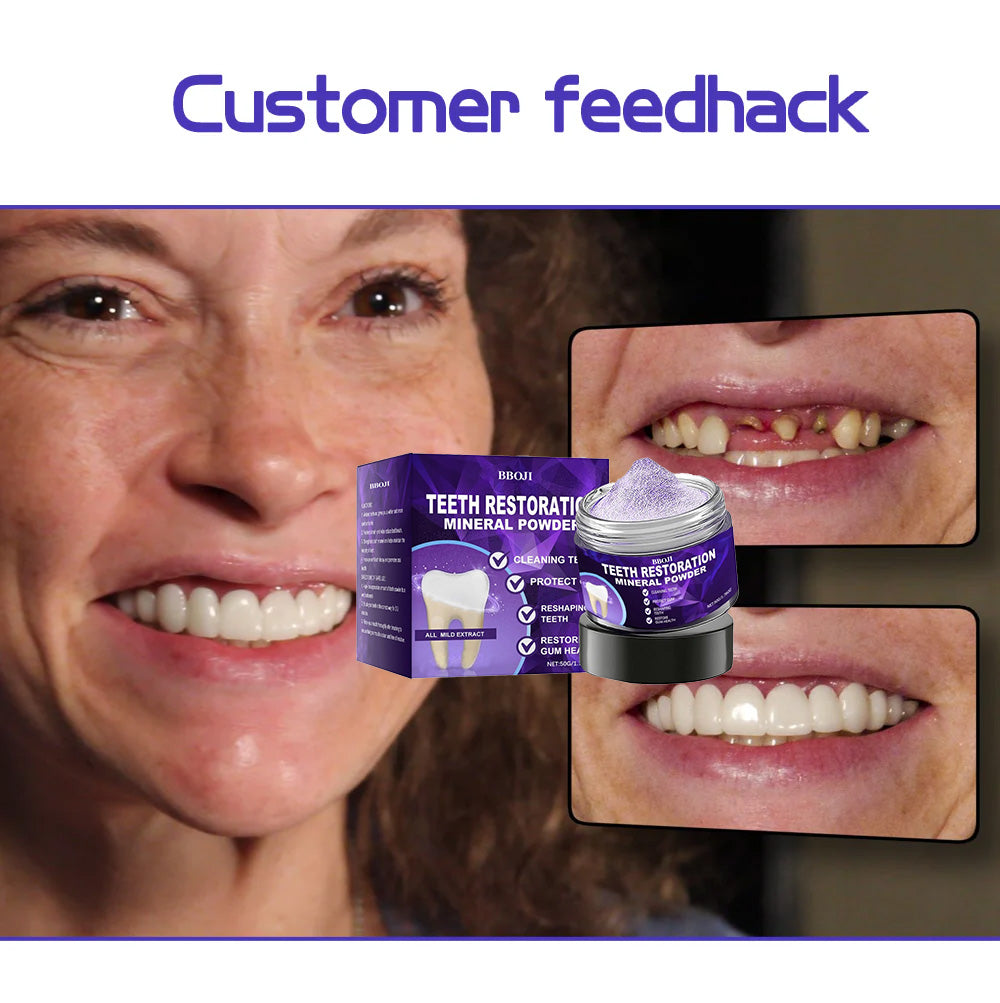 BBOJI Bio-Mineral Restore — Reverse recession &amp; save your teeth. +50% OFF