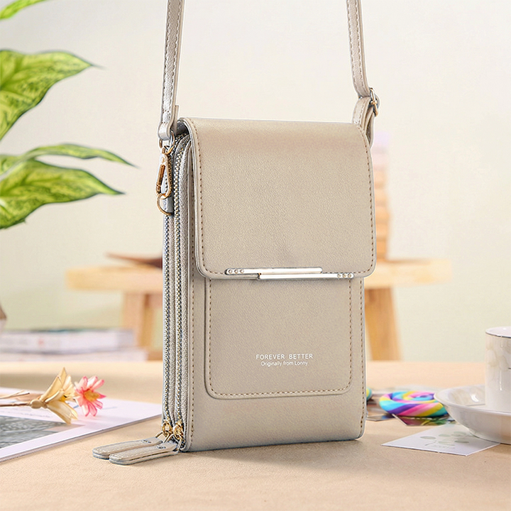 Ashford™ – Touchscreen Crossbody Phone Wallet with RFID Protection + 50% OFF