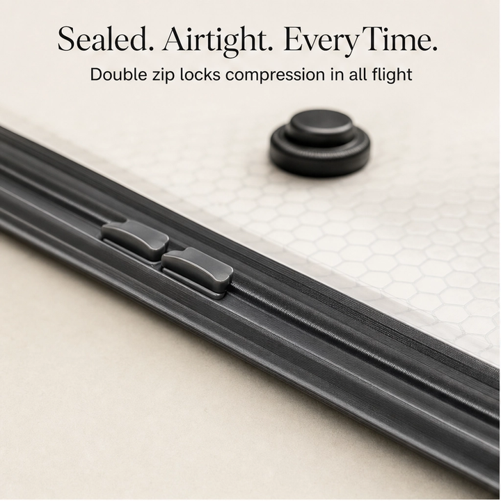 PackVault™ – Cordless Pump Travel Vacuum Compression Bag Set + 50% OFF