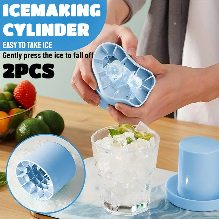 Chillforge™ – Press-to-Pop Silicone Ice Cube Maker Cup + 50% OFF