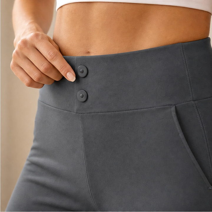 Sculptelle™ – Tummy-Sculpting 4-Way Stretch Capri Yoga Pants + 50% OFF