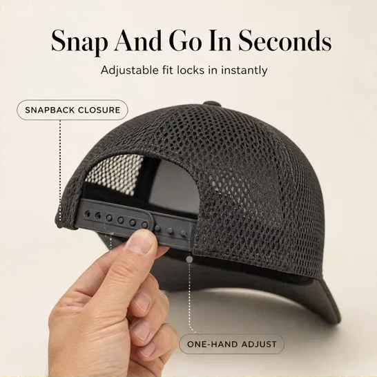 Brimcraft™ – Lightweight Breathable Mesh Outdoor Sports Cap + 50% OFF