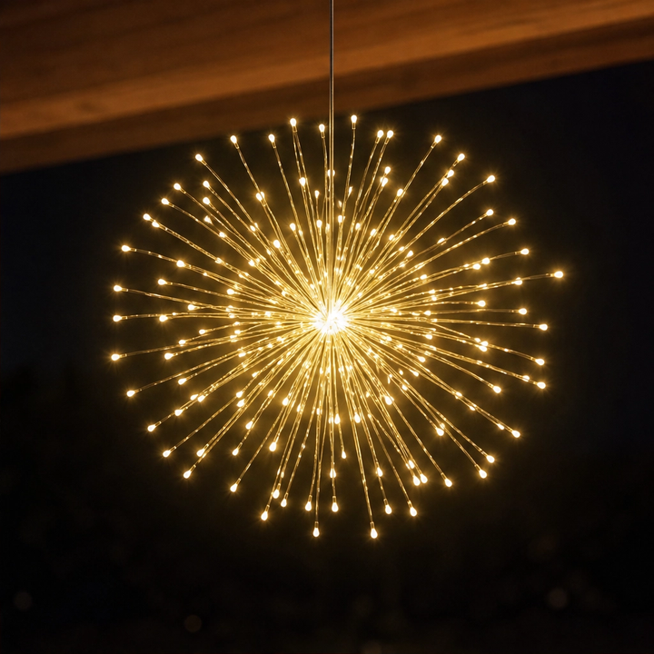 Sparkfern™ – Solar-Powered Firework String Lights for Yard &amp; Patio + 50% OFF