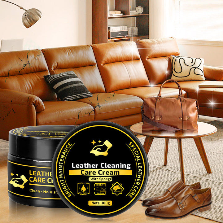 Burnish™ – 3-in-1 Leather Restoring Cream with Sponge Applicator + 50% OFF