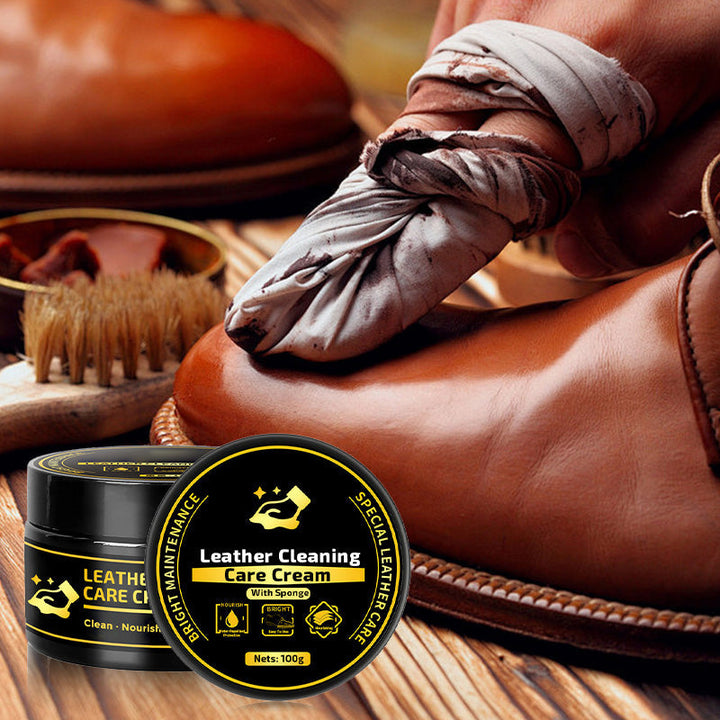 Burnish™ – 3-in-1 Leather Restoring Cream with Sponge Applicator + 50% OFF