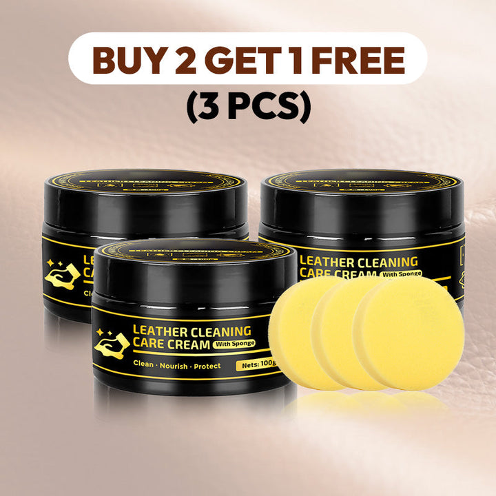 Burnish™ – 3-in-1 Leather Restoring Cream with Sponge Applicator + 50% OFF