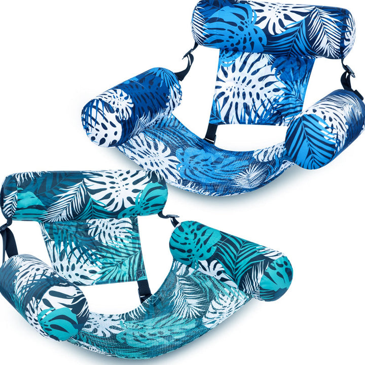 Driftcove™ – Inflatable 3-Pillow Floating Pool Chair with Supportive Headrest + 50% OFF