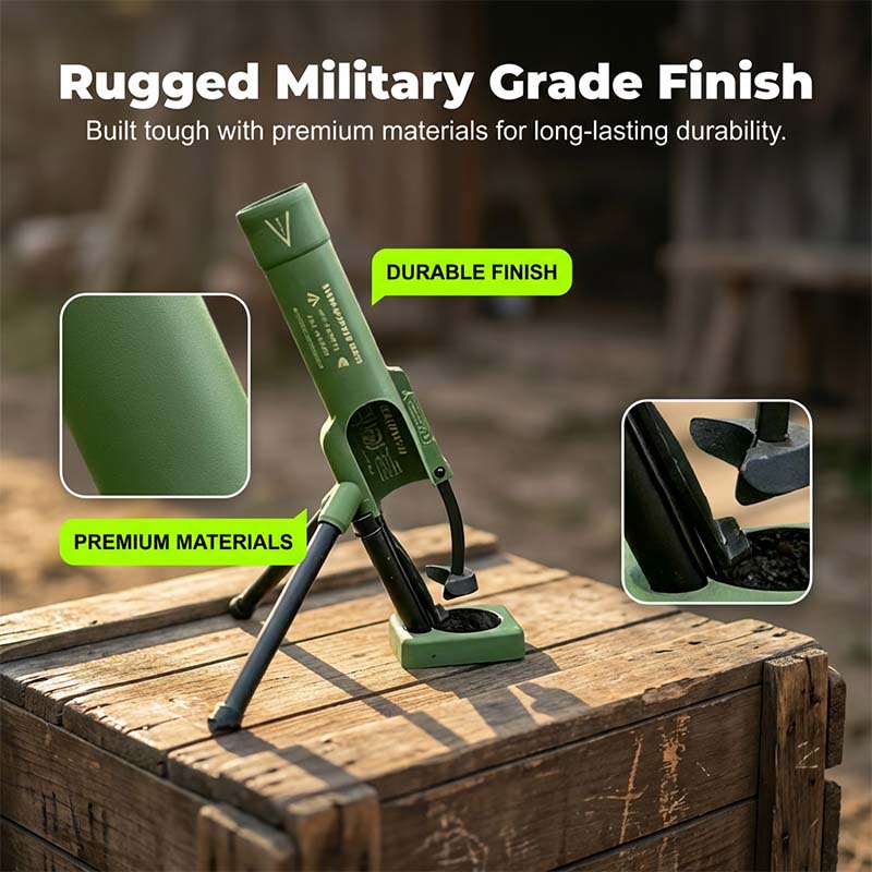 Salvo™ – Mortar-Launch Beer Bottle Opener &amp; Man-Cave Display Piece + 50%OFF