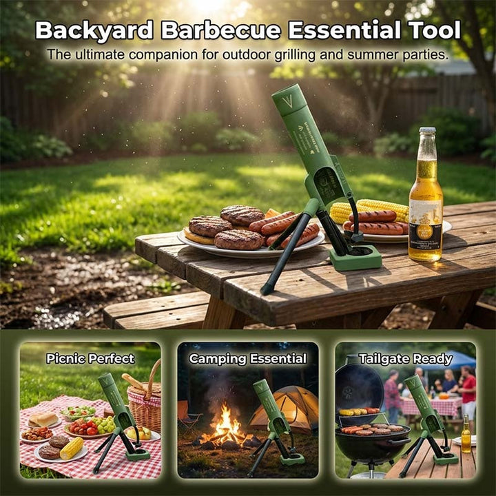 Salvo™ – Mortar-Launch Beer Bottle Opener &amp; Man-Cave Display Piece + 50%OFF