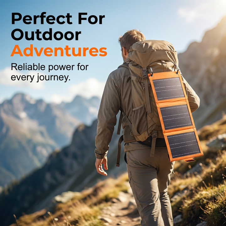 Trekvolt™ – Foldable USB Solar Panel for Hiking &amp; Camping + 50% OFF