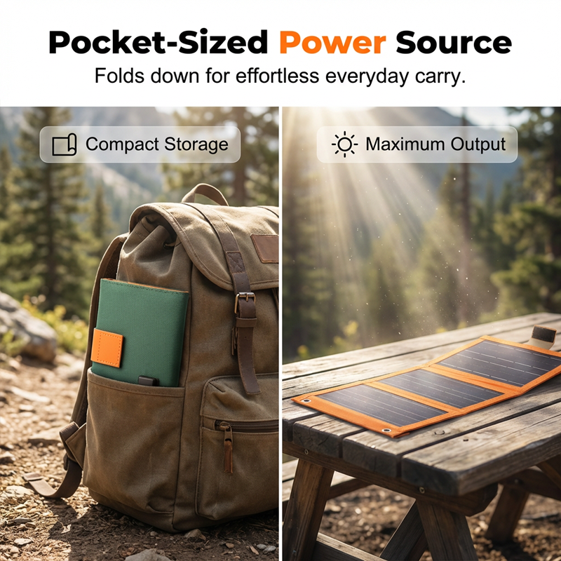 Trekvolt™ – Foldable USB Solar Panel for Hiking &amp; Camping + 50% OFF