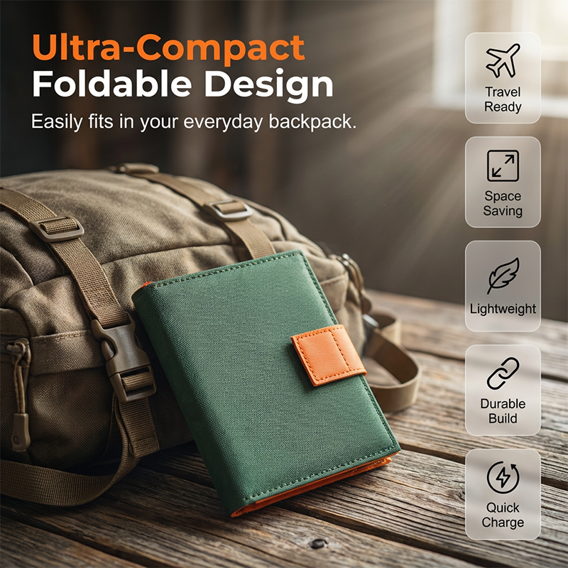 Trekvolt™ – Foldable USB Solar Panel for Hiking &amp; Camping + 50% OFF
