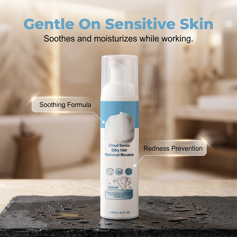 Velourine™ – Painless Cloud Foam Hair Removal Mousse for Silky-Smooth Skin + 1+1 FREE