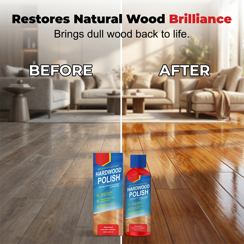 Grainwell™ – Deep-Penetrating High-Gloss Hardwood Polish &amp; Scratch Repair + 50% OFF