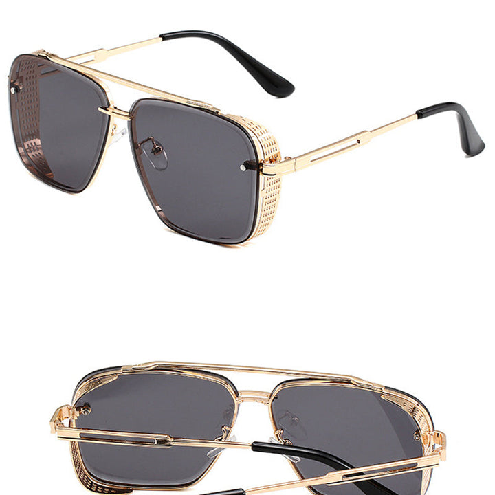 Rivett™ – Double Bridge UV400 Metal Frame Sunglasses + 50% OFF