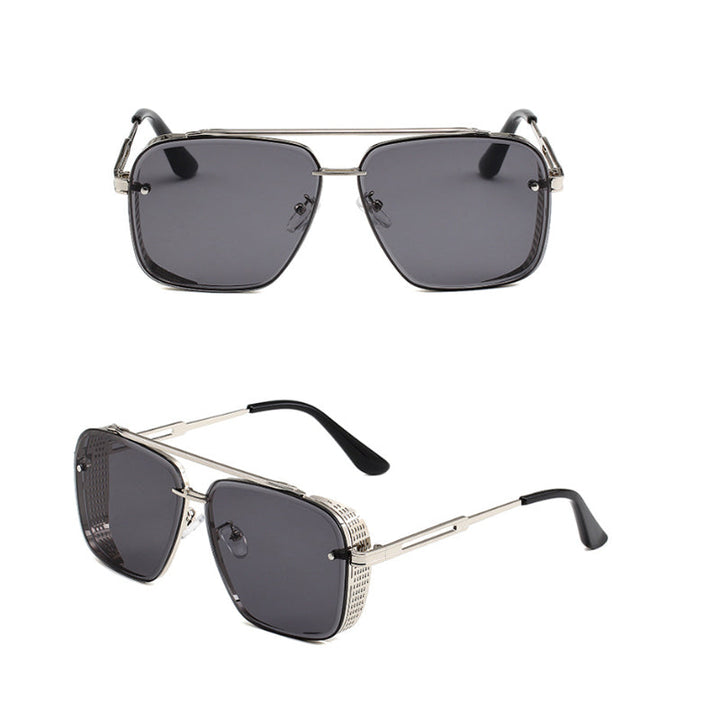 Rivett™ – Double Bridge UV400 Metal Frame Sunglasses + 50% OFF