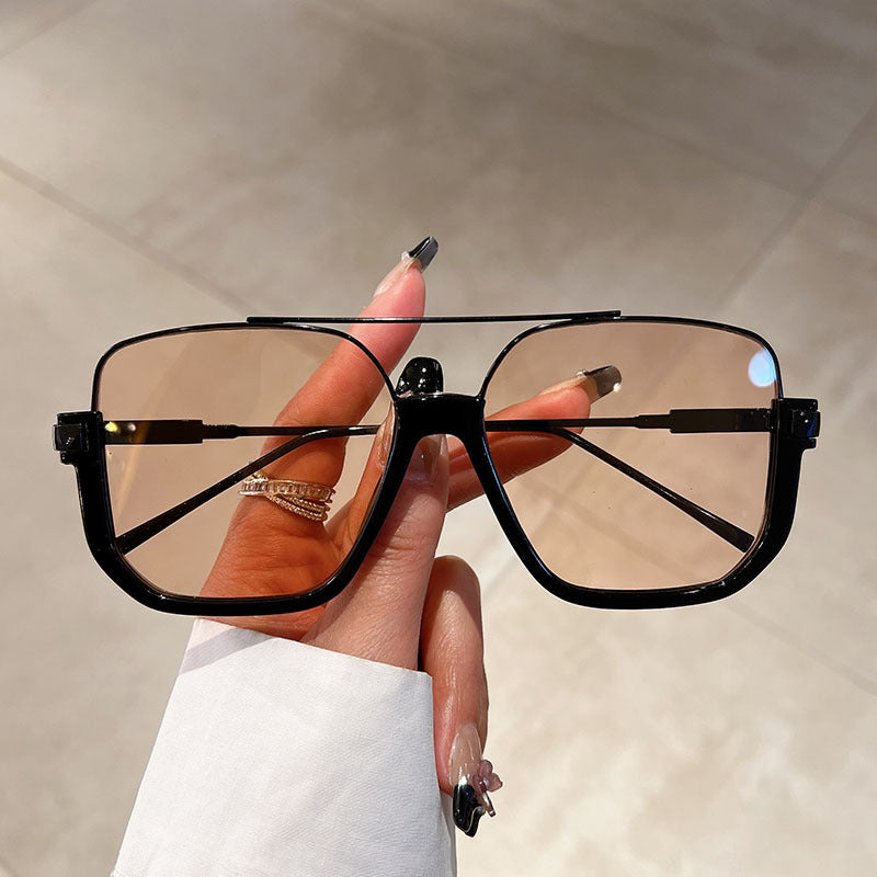 Solette™ – Oversized Retro Tinted-Lens Sunglasses + 50% OFF