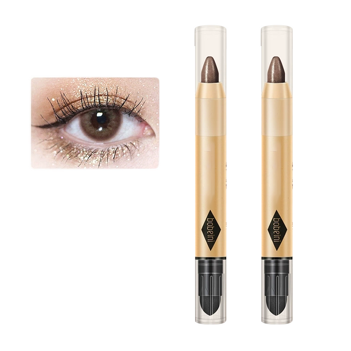 Lustara™ – Waterproof Shimmer Eyeshadow Stick Set with Built-In Blending Sponge + 1+1 FREE