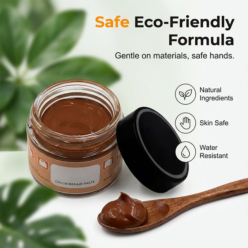 Hidewell™ – Waterproof Color-Restore Paste for Leather Shoes, Bags &amp; Furniture + 50% OFF