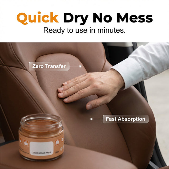 Hidewell™ – Waterproof Color-Restore Paste for Leather Shoes, Bags &amp; Furniture + 50% OFF