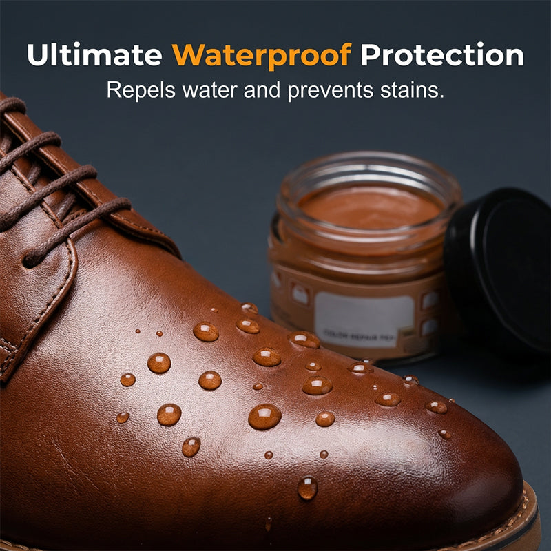 Hidewell™ – Waterproof Color-Restore Paste for Leather Shoes, Bags &amp; Furniture + 50% OFF