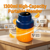 Vivara™ – 1300ml Cordless Portable Blender with Ice-Crushing Motor & One-Button Operation + 50% OFF
