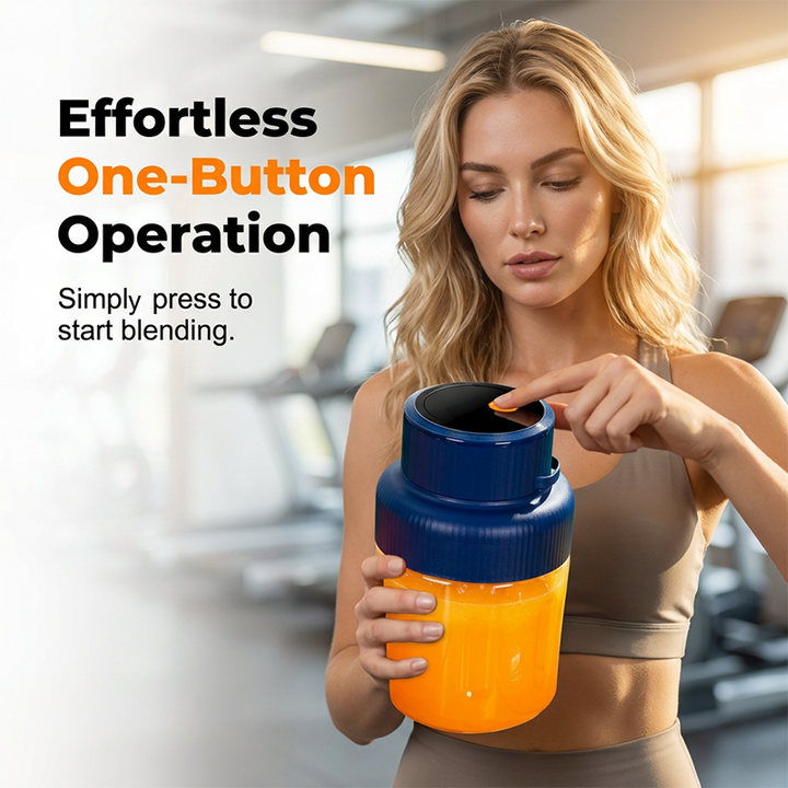 Vivara™ – 1300ml Cordless Portable Blender with Ice-Crushing Motor &amp; One-Button Operation + 50% OFF