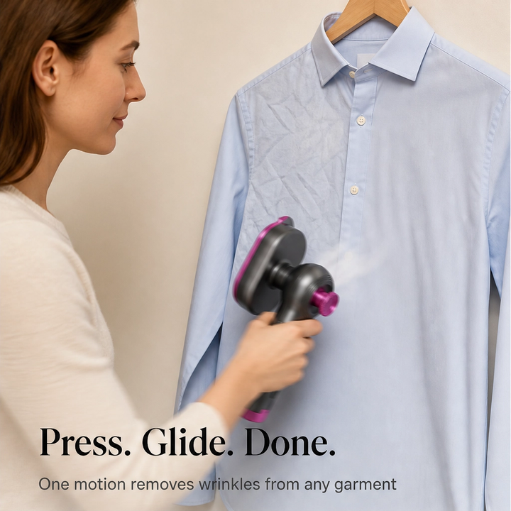 Glidewell™ – Handheld Steam Iron with 10-Second Heat &amp; 6 Fabric Modes + 50% OFF
